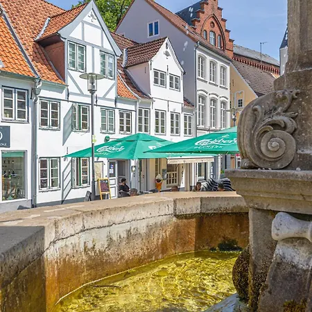 Fewo1846 - Kajuete Am Nordermarkt - Maritim Eingerichtetes Studio-apartment Im Stadtzentrum 아파트 *