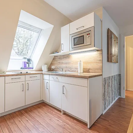 Fewo1846 - Kajuete Am Nordermarkt - Maritim Eingerichtetes Studio-apartment Im Stadtzentrum 아파트