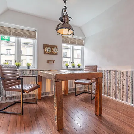 Fewo1846 - Kajuete Am Nordermarkt - Maritim Eingerichtetes Studio-apartment Im Stadtzentrum * Flensburg