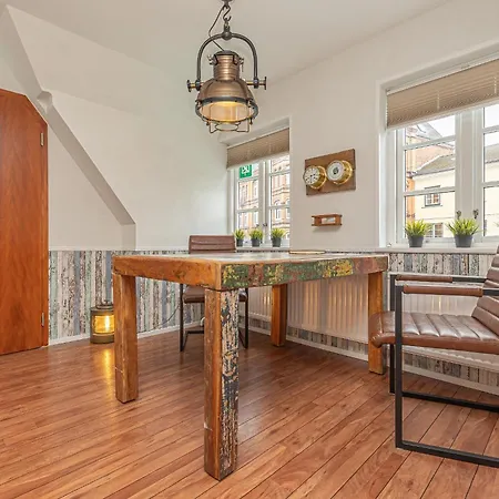 Fewo1846 - Kajuete Am Nordermarkt - Maritim Eingerichtetes Studio-apartment Im Stadtzentrum 아파트 *